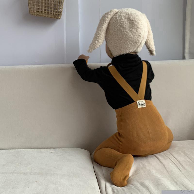 Quần tất cotton màu trơn dễ thương cho em bé