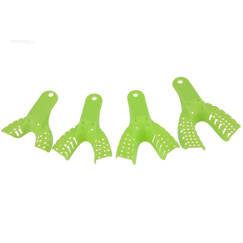 PTPTRATE ★10x Plastic Dental Impression Trays Dental Central Supply Materials Teeth Holder