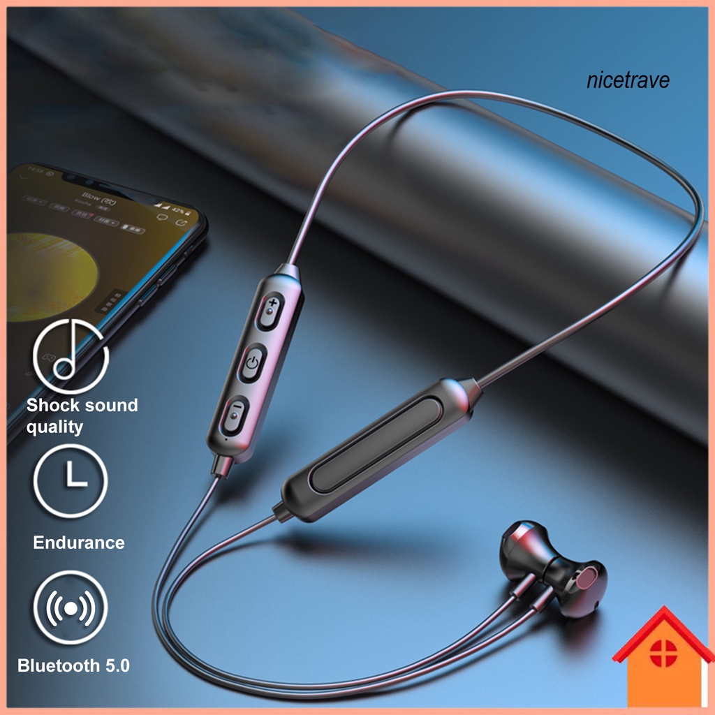 Tai nghe đeo cổ BT-95 Bluetooth 5.0 có micro đơn giản thời trang