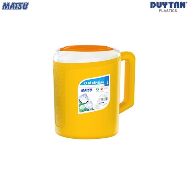 Ca đá 1.5 lít Duy Tân Matsu nắp bằng