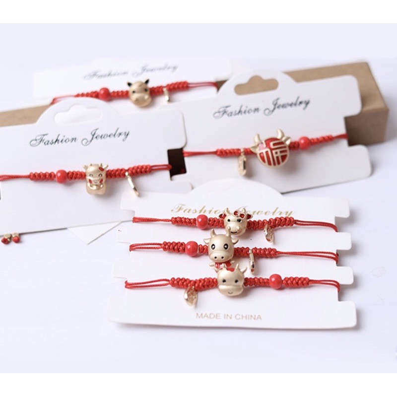 VÒNG TAY DÂY ĐỎ MAY MẮN - NHIỀU HÌNH