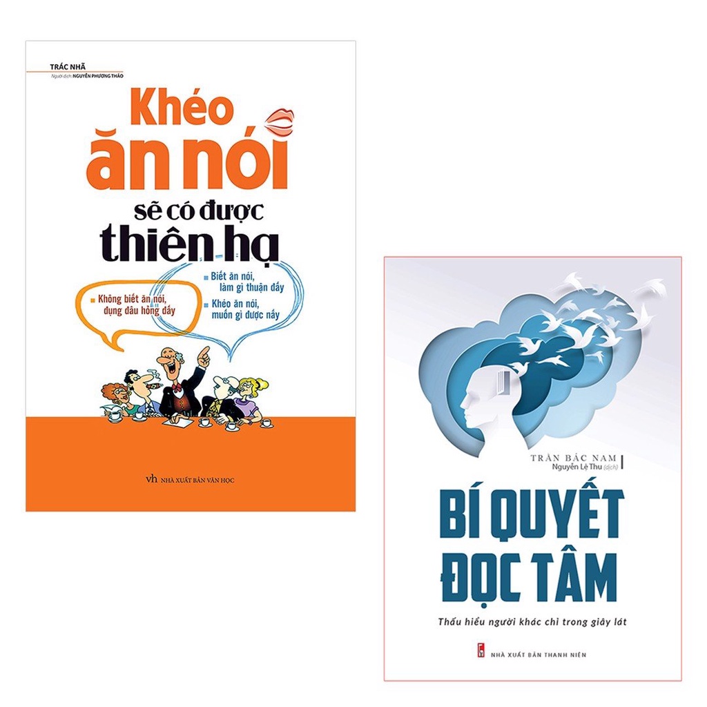 Sách - ComBo 2 Cuốn Khéo Ăn Nói Sẽ Có Được Thiên Hạ + Bí Quyết Đọc Tâm