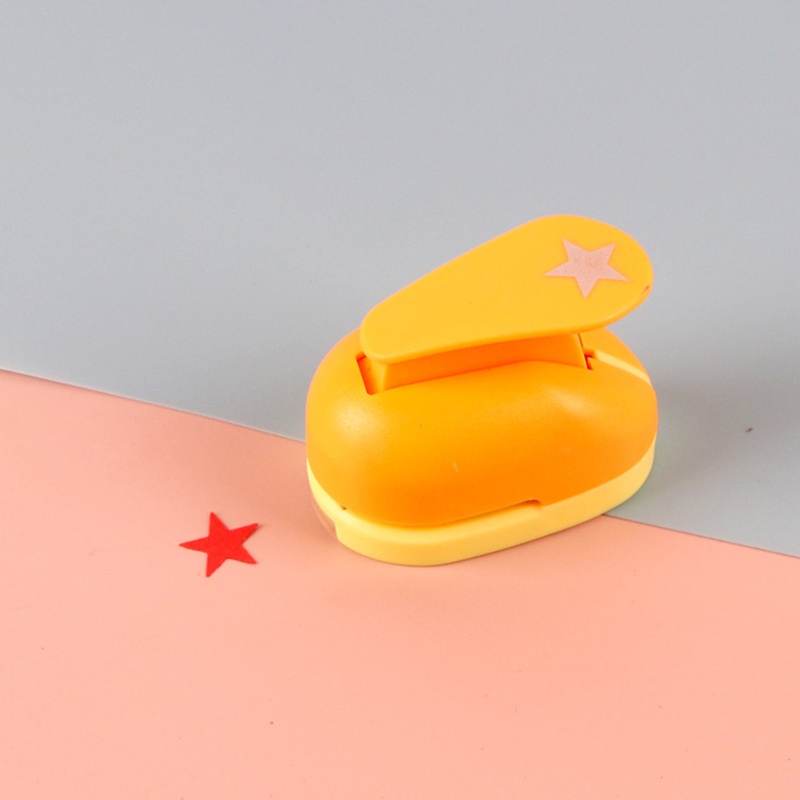 Dụng Cụ Đục Lỗ Giấy Thủ Công Nhiều Họa Tiết Chống Trượt Thoải Mái Cho Học Sinh