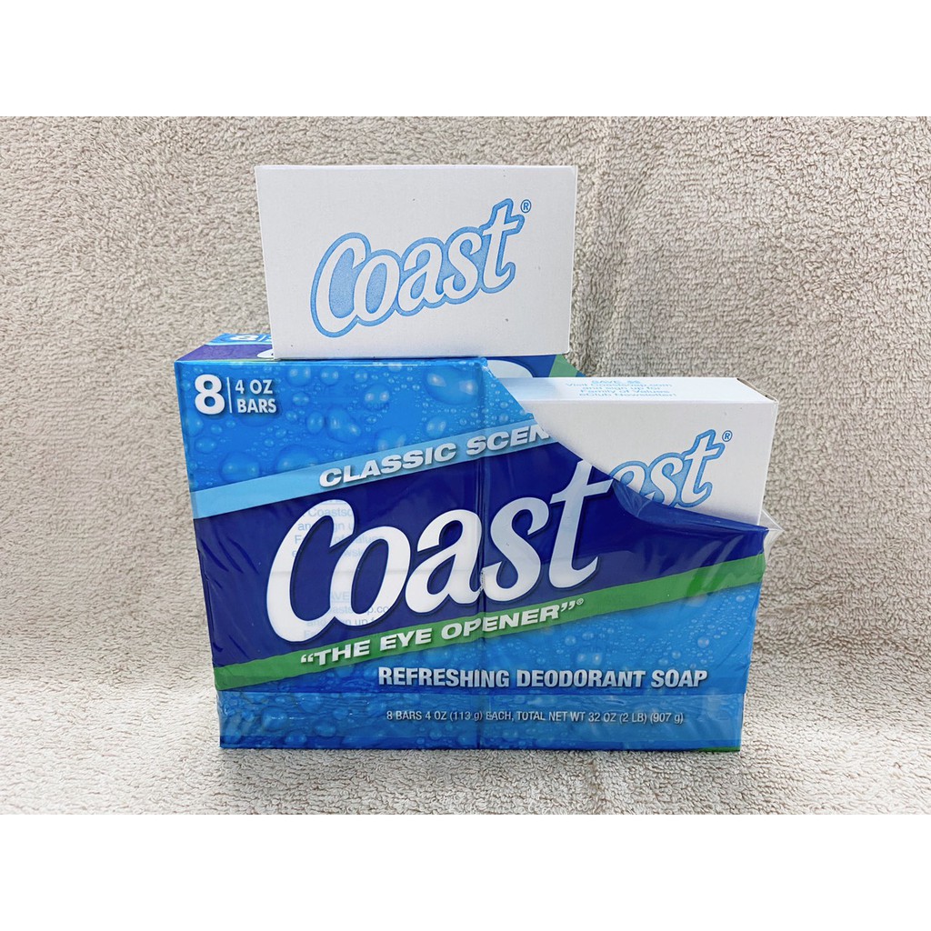 [Hàng Mỹ] Xà bông cục Coast 113gram.