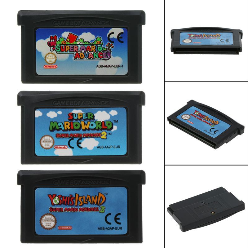 NINTENDO Thẻ Game Super Mario Advance Gba 1 / 2 / 3