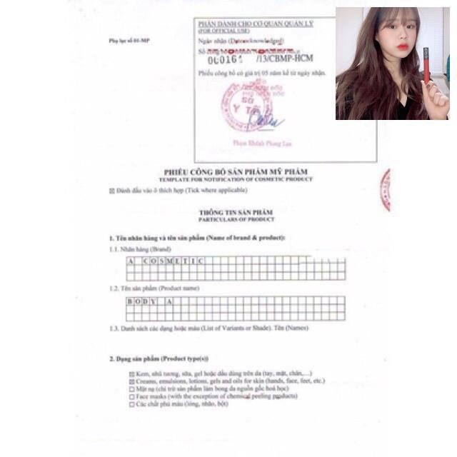 BODY MỀM NƯỚC HOA ACOSMETICS PHƯƠNG ANH | BigBuy360 - bigbuy360.vn