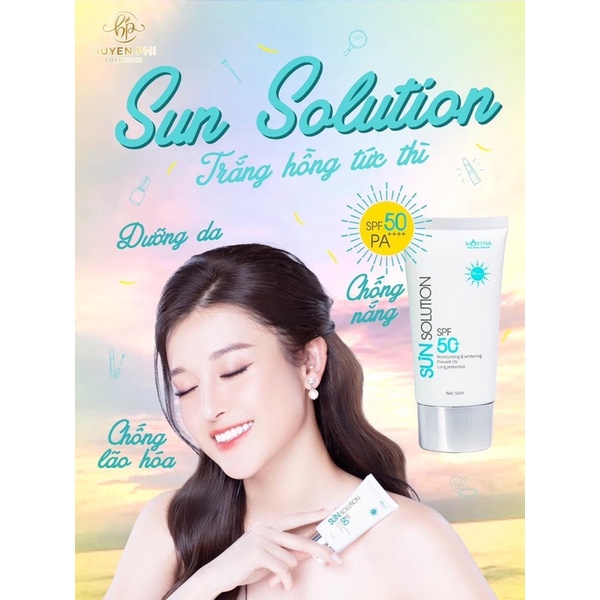 Kem Chống Nắng Morena Huyền Phi - Chống Nắng Siêu Đỉnh, Nâng Tone 24h, Thẩm Thấu Không Bết Rít