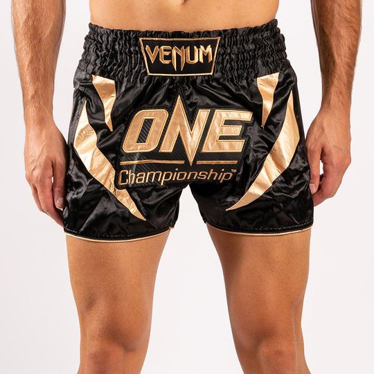 Quần Muay Thai Venum x ONE FC - Đen Vàng