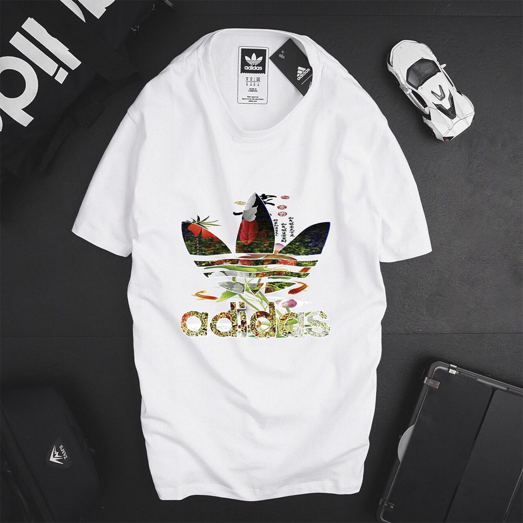 Áo Thun Adidas Nam Nữ Chính Hãng 100% Cotton AD Họa Tiết 03