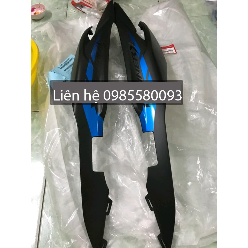 Dàn áo bộ vỏ dàn mủ Winner X màu Xanh đen chính hãng Honda