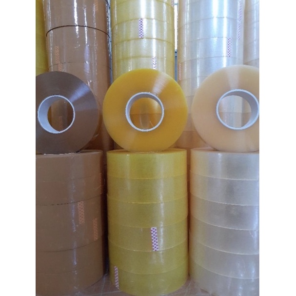 Băng dính 1kg lõi nhựa hàng đẹp dai dính cuộn 1kg