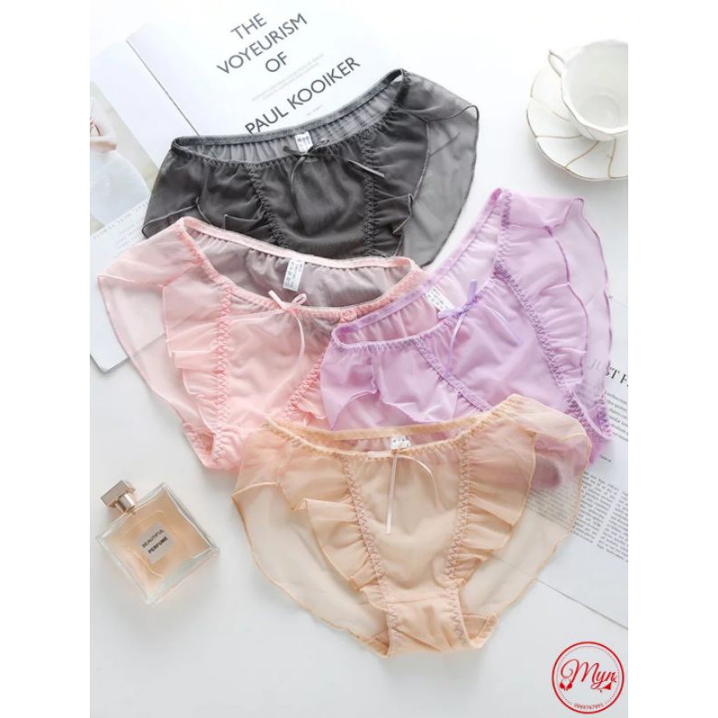  QUẦN LÓT REN LỤA XUYÊN THẤU GỢI CẢM SEXY