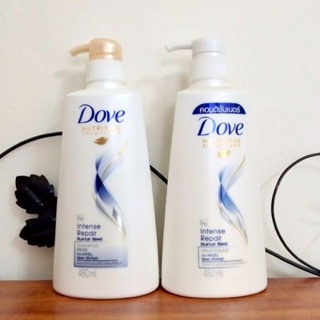 Dầu gội, dầu xả Dove Thái 480ml