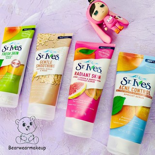 (ĐỦ MÙI) SỮA RỬA MẶT TẨY DA CHẾT DỊU NHẸ ST.IVES 170G