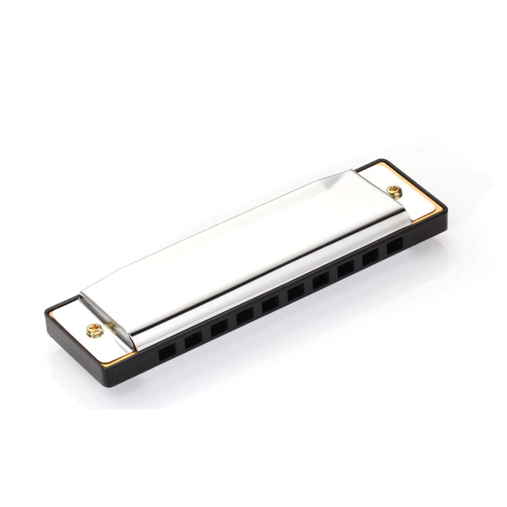 Kèn Harmonica 10 lỗ bằng thép không gỉ màu sắc độc đáo