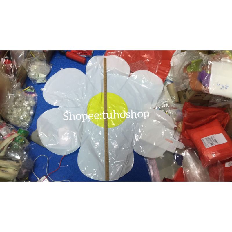 Bóng hình hoa cúc daisy trang trí sinh nhật mẫu Hàn Quốc