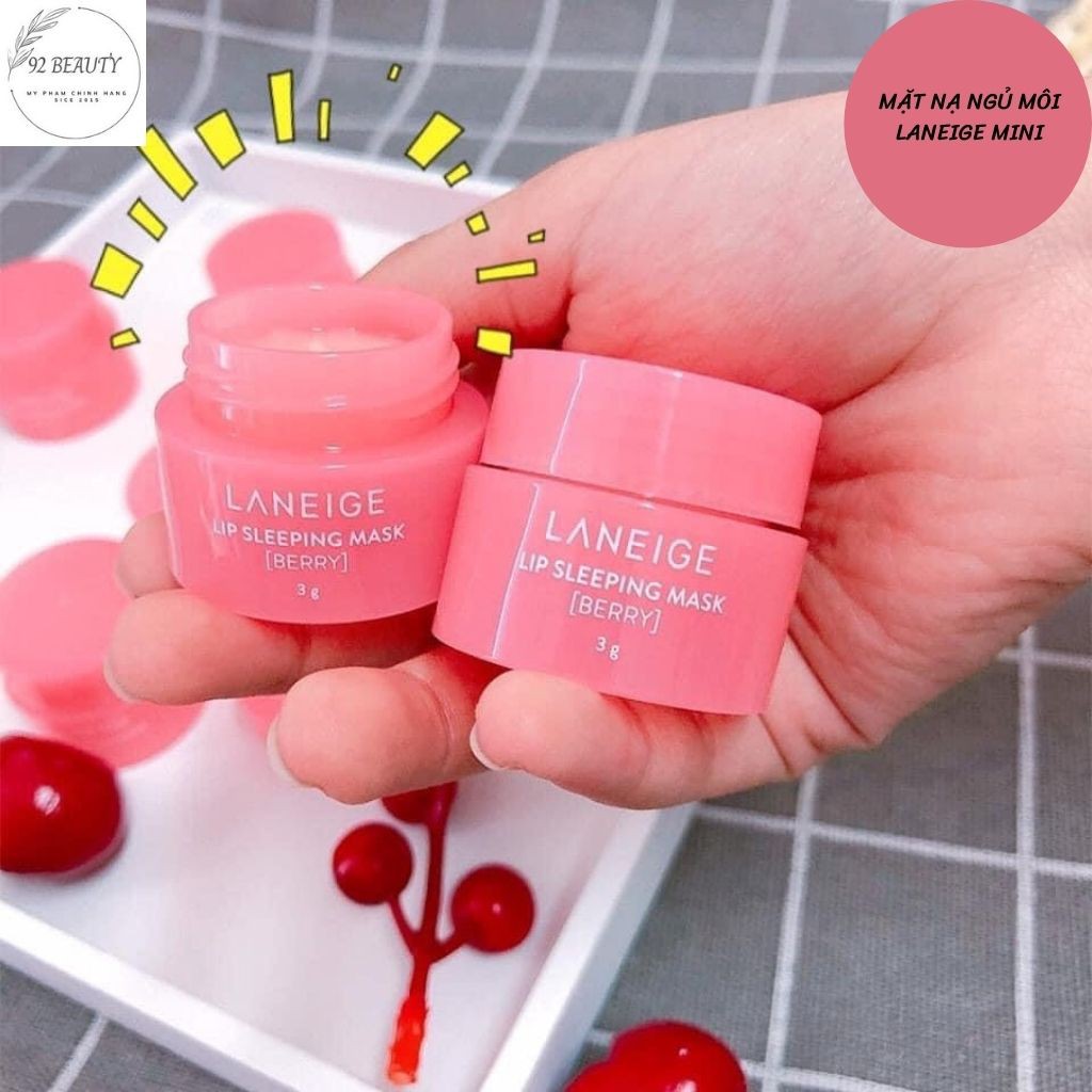 Mặt nạ ngủ dưỡng ẩm môi LANEIGE Hàn Quốc 3g