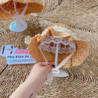 Mũ cói cho bé - cho mẹ