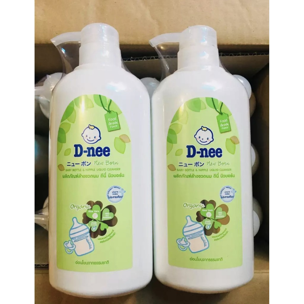 Chai 620 ml Nước rửa bình sữa và rau củ quả Dnee