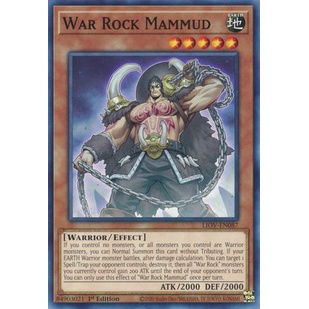 Thẻ bài Yugioh War Rock Mammud - LIOV-EN087 - Common 1st Edition