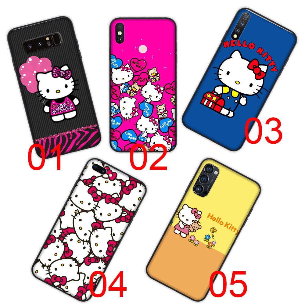 Ốp Điện Thoại Silicone Mềm Hình Hello Kitty Cho Realme C20A C25Y C25S C21 C11 C25 C12 C15 C21Y C2 C3 C20 B-244