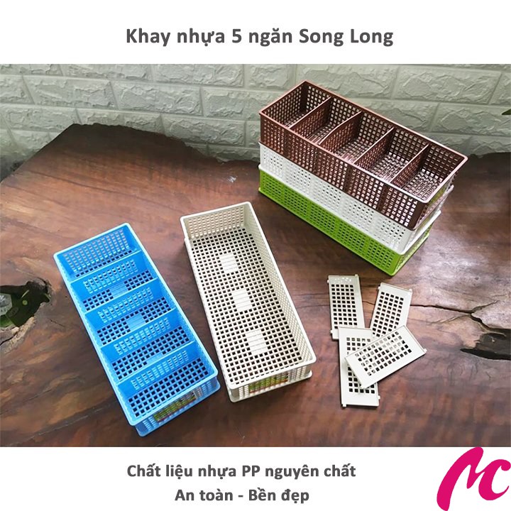 Khay Nhựa 5 ngăn SONG LONG 2797_MC799