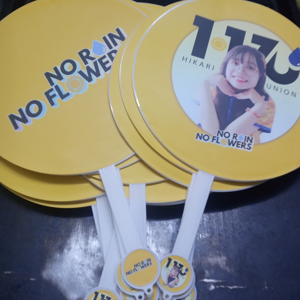 1 Quạt Khổng lồ Bifan 30cm - in theo yêu cầu 2 mặt