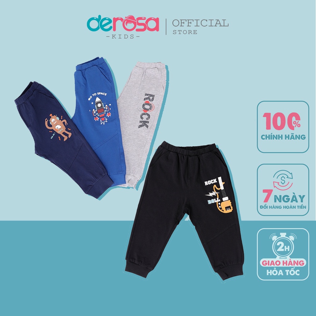 Quần Dài Bé Trai (9M - 4Y) DEROSA KIDS AWBB244Q