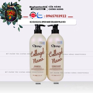 Dầu Gội Xả Hương Nước Hoa Argan Opexs Cải Thiện Khô Sơ Và Rụng Tóc 1000ml