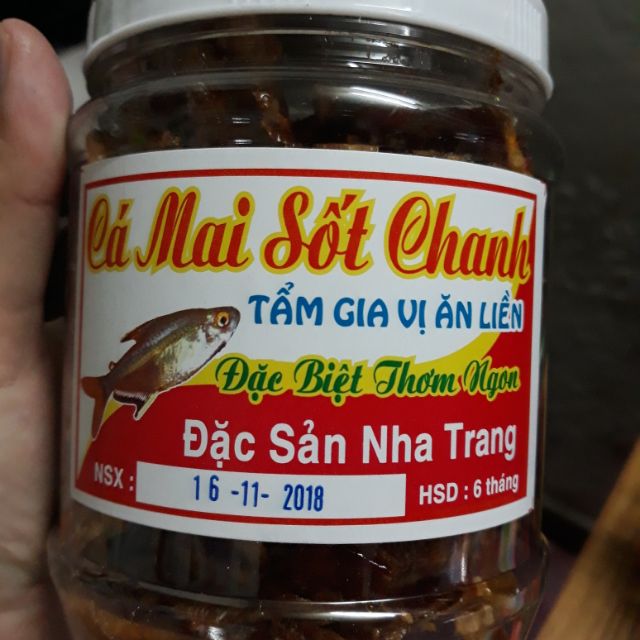 Cá mai sốt chanh 500 ngon .