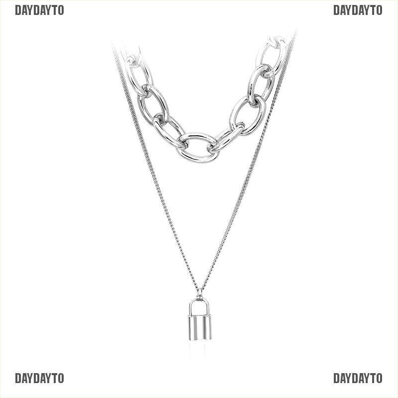 Vòng cổ Mặt Hình Ổ Khóa Độc Đáo Cho Nam Nữ