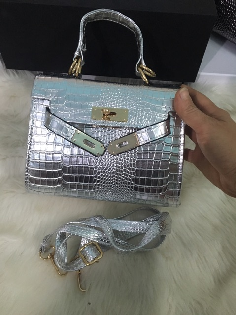 [Mã FAMAYWA2 giảm 10k đơn từ 50k] Túi HM kelly da rắn hàng việt | BigBuy360 - bigbuy360.vn