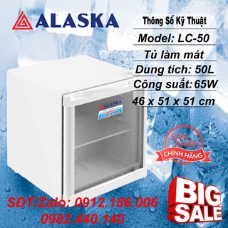 Tủ Mát Alaska LC-50 (50L) - Hàng chính hãng
