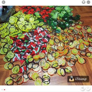 Dây buộc tóc trái cây