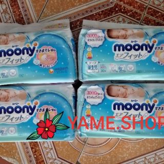 Tã dán cao cấp Moony size S 30 miếng