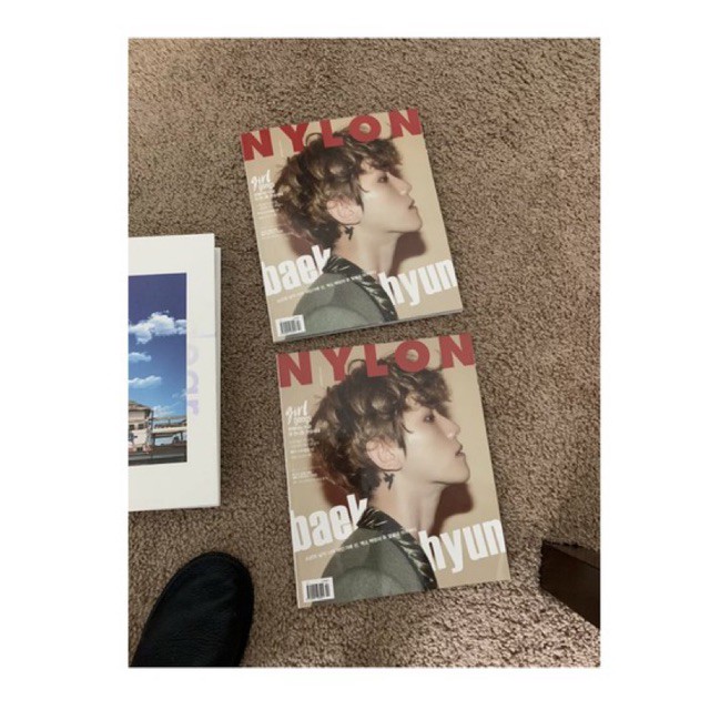 TẠP CHÍ EXO BAEKHYUN NYLON