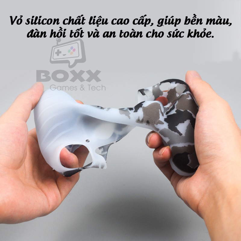 Bọc tay cầm PS4 Dualshock, ốp tay cầm PS4 nhiều màu lựa chọn