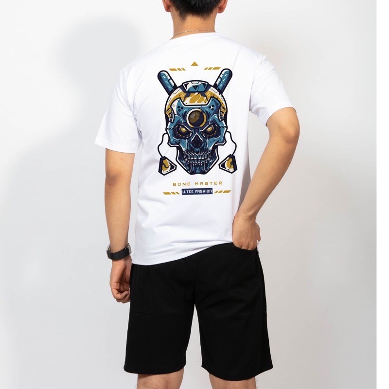 [UNISEX] Combo Áo Thun Bone Master 100% Cotton + Quần Short Kaki Trơn Cực Ngầu
