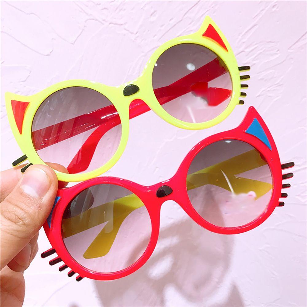 VANES1 Kính Mát Hình Mèo Hoạt Hình Chống Bức Xạ Cho Trẻ Em