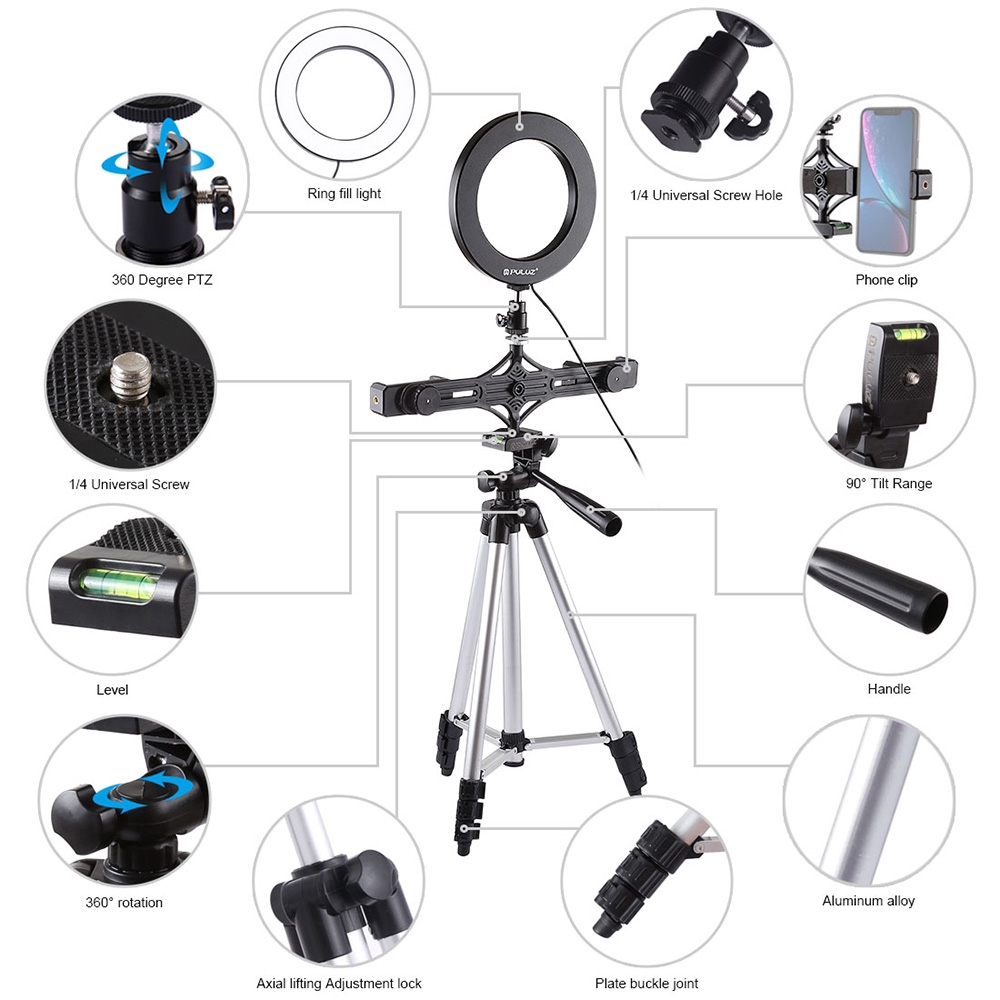 Set thiết bị hỗ trợ tạo hiệu ứng ánh sáng quay phim