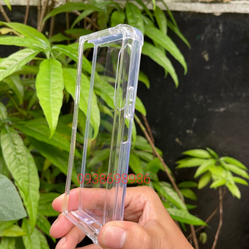 Ốp lưng trong cứng viền dẻo Samsung Galaxy Z FOLD 5 / Z Fold 4 / Z Fold 3 5G bo 4 cạnh chống sốc trong suốt