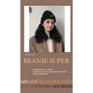 Mũ len Beanie Super