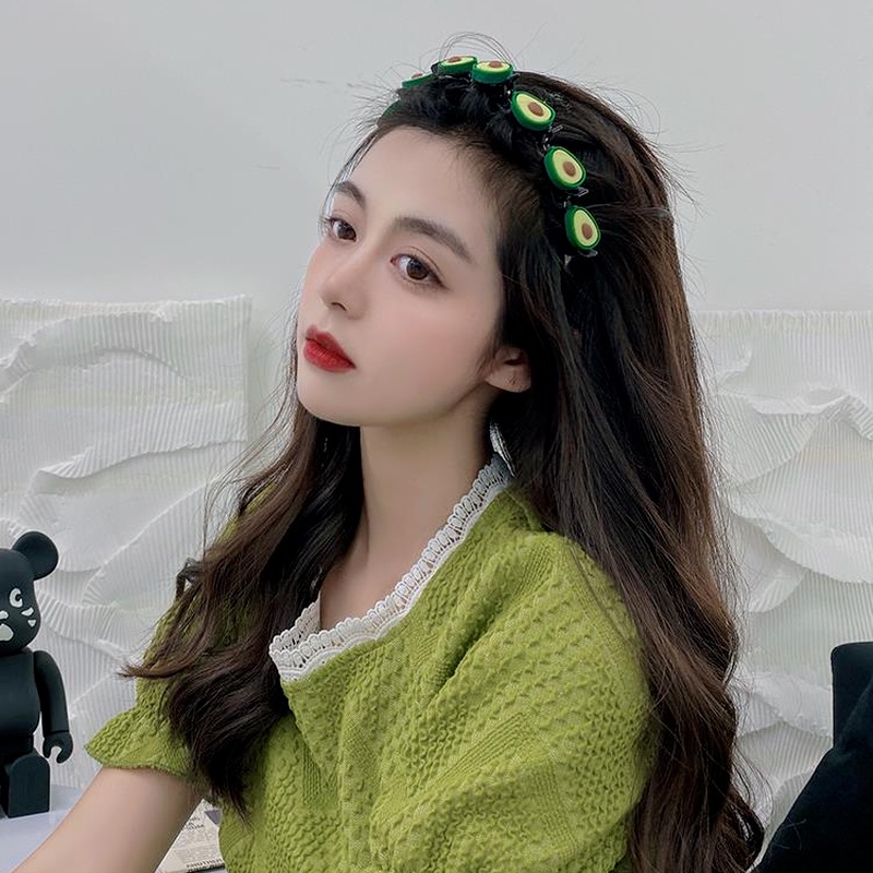 Cài tóc tiktok có kẹp tạo độ phồng tóc nhiều mẫu phong cách Hàn Quốc