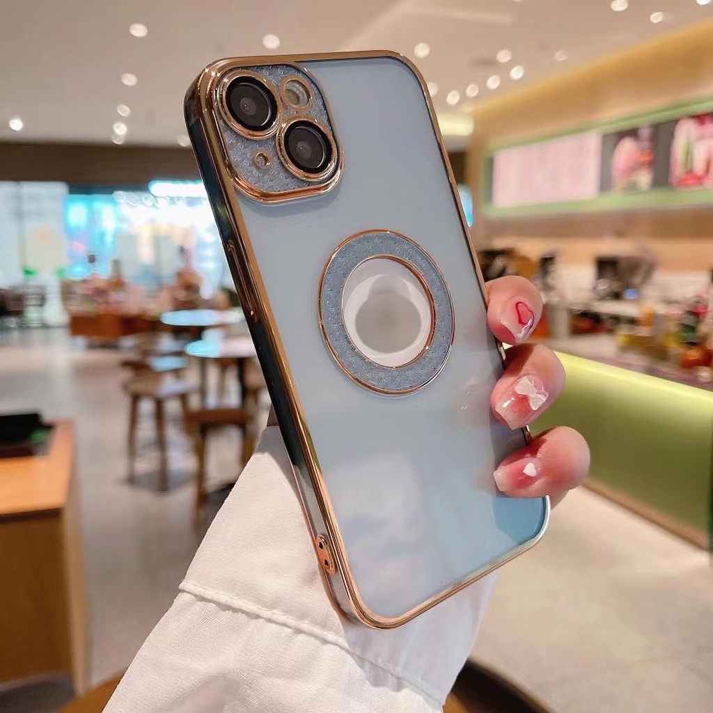 Ốp Điện Thoại Mềm Trong Suốt Họa Tiết Thời Trang Cho IPhone 13 12 11 Pro Max