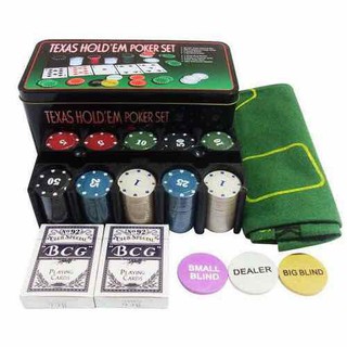Bộ Phỉnh poker Texas Holdem 200 chip
