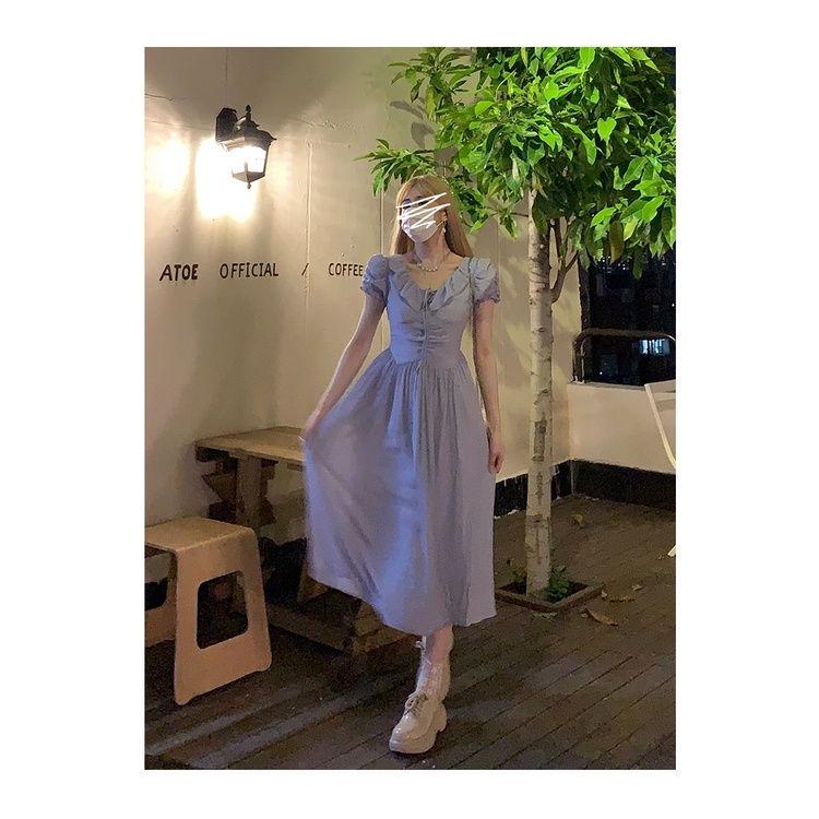 Đầm Dài Tay Ngắn Thời Trang Mùa Hè Dành Cho Nữ