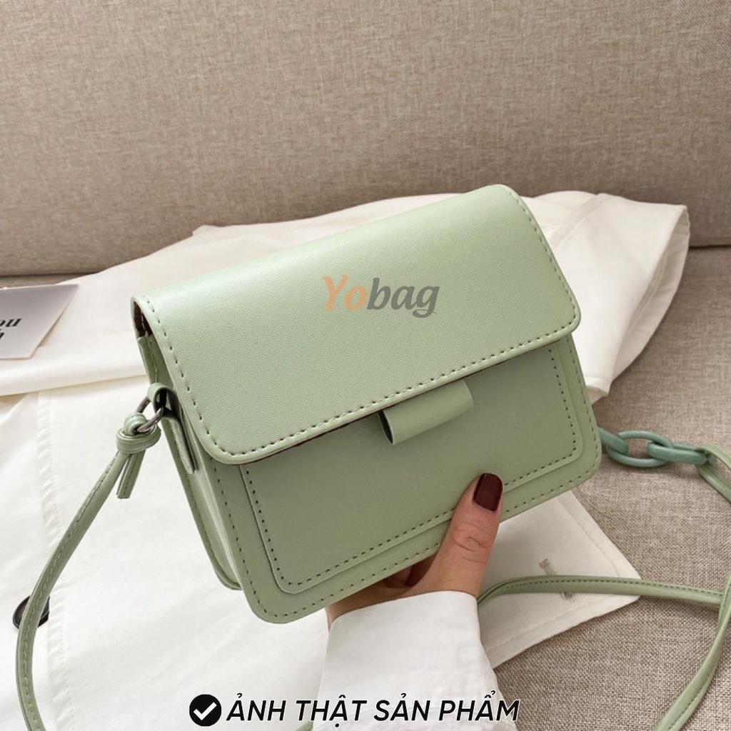 Túi xách nữ đeo chéo da PU dày dặn Form đẹp basic thời trang Hàn Quốc TX3