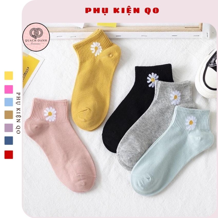 Tất cổ cao QO Vớ Hàn quốc phong cách valentine ngọt ngào TAT01