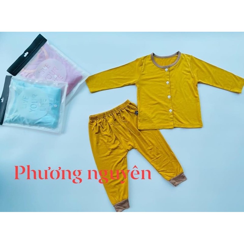 Sale !!!Bộ dài cài nút cho bé 6-17kg ( vui lòng đọc bảng size)