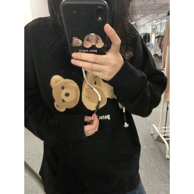 Ốp lưng Gấu Palm Angels 12, 12Pro, 12ProMax, 13, 13Pro, 13Promax, 14Pro, 14Promax